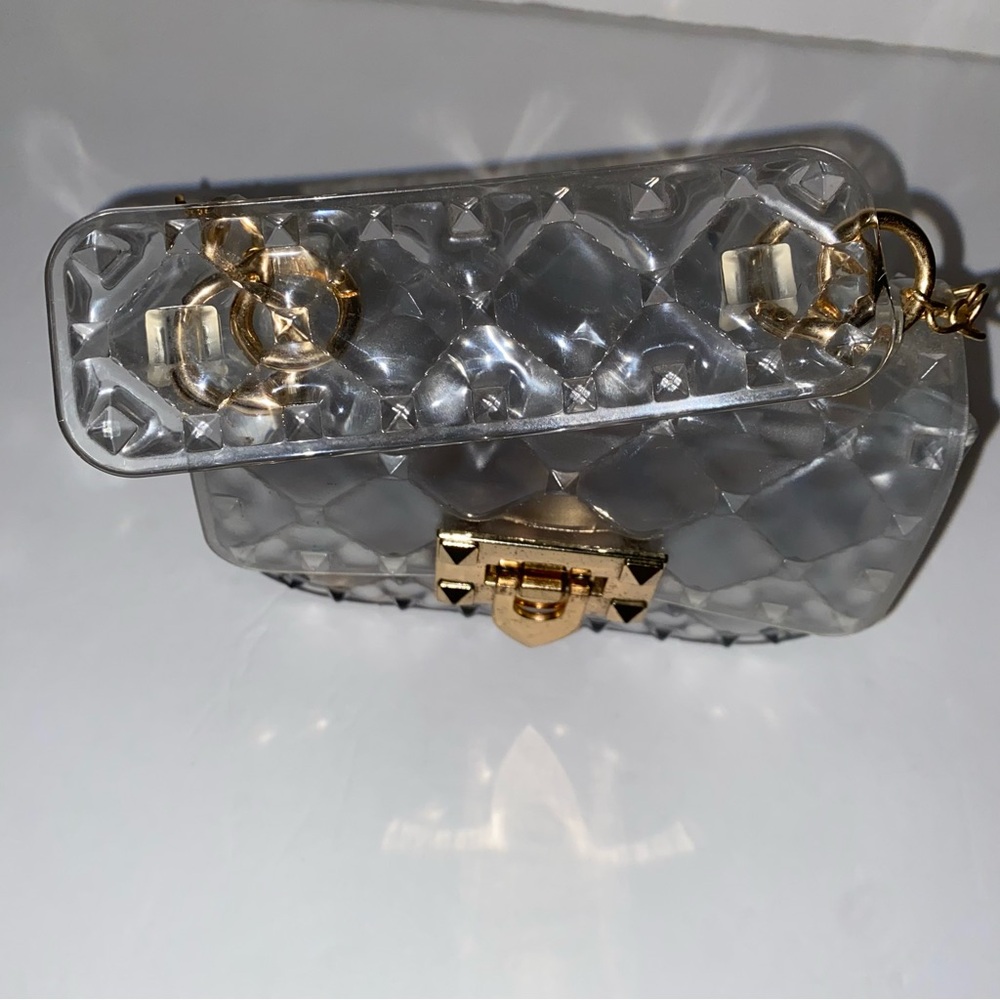 Elegant Clear Mini Handbag - Picture 3 of 12